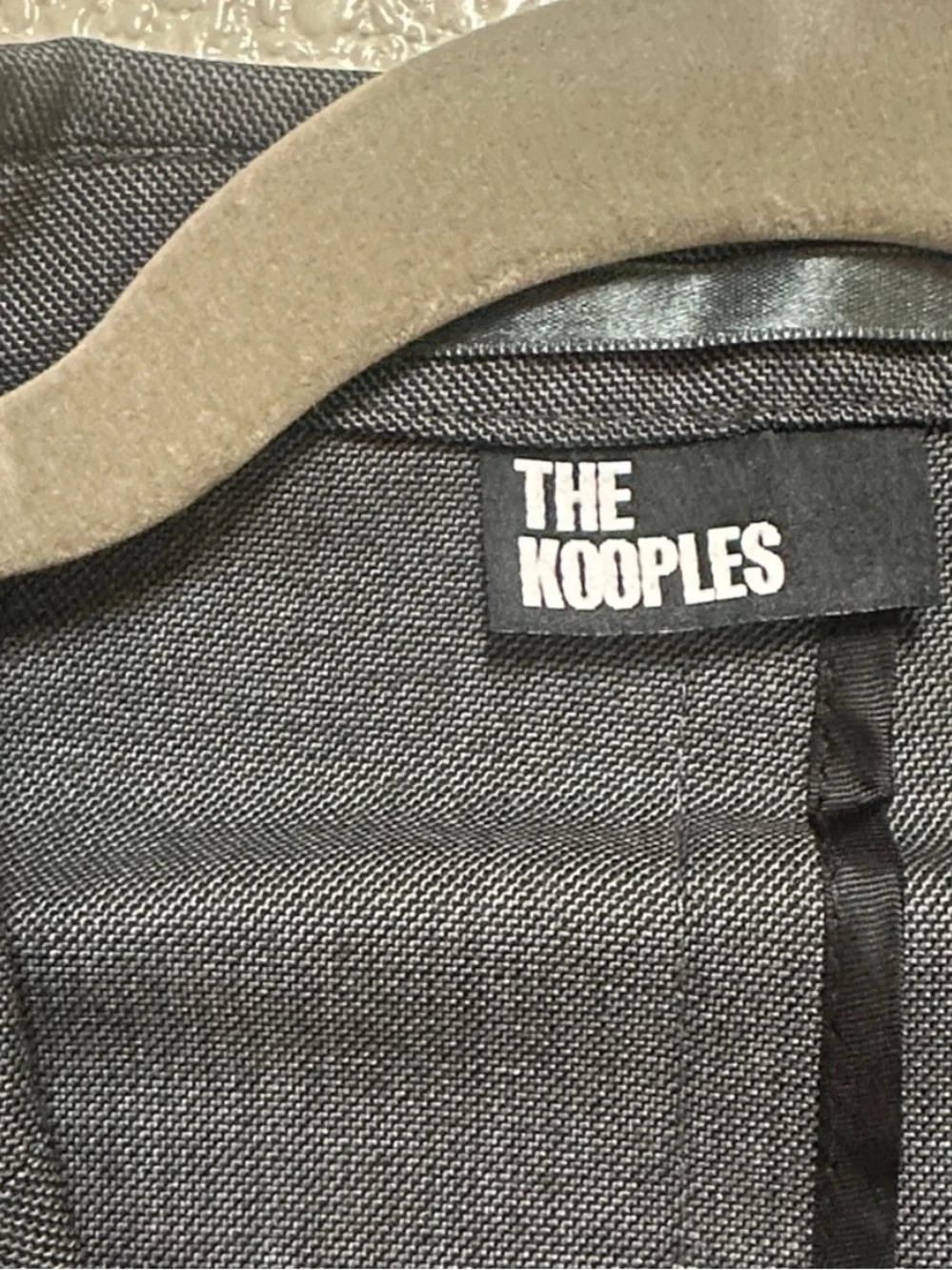 NWT The Kooples Men's Gray Wool Blazer